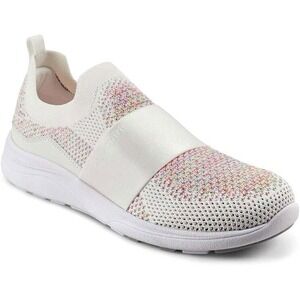EASY SPIRIT JEWELLE WALKING SHOES COMFORT SNEAKERS Women Size 9 M ‎ WHITE/PASTEL
